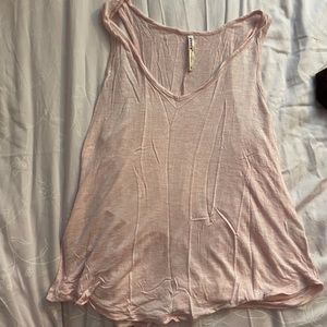 Pink Racerback Tank Top